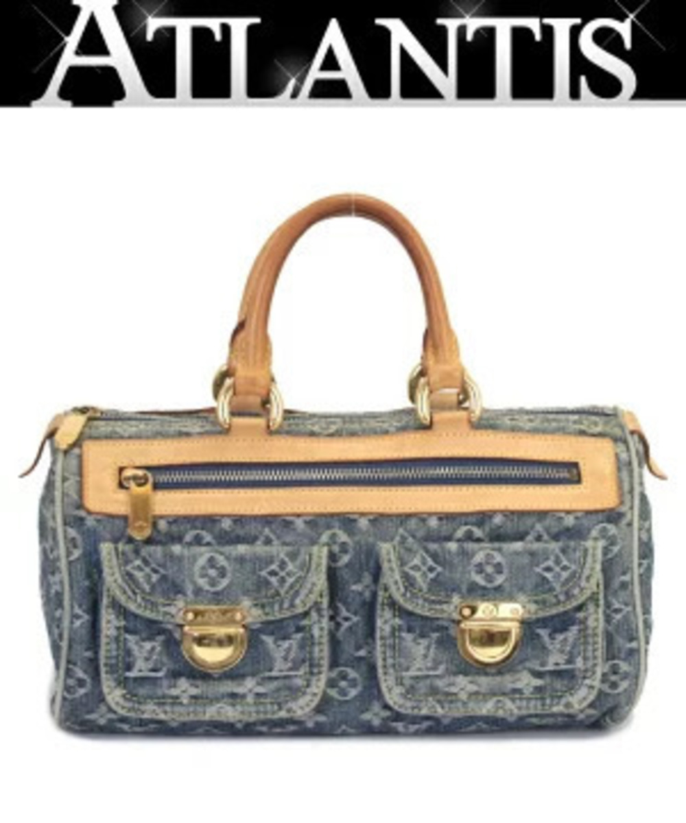 Louis Vuitton Neo Speedy Handbag Monogram Denim